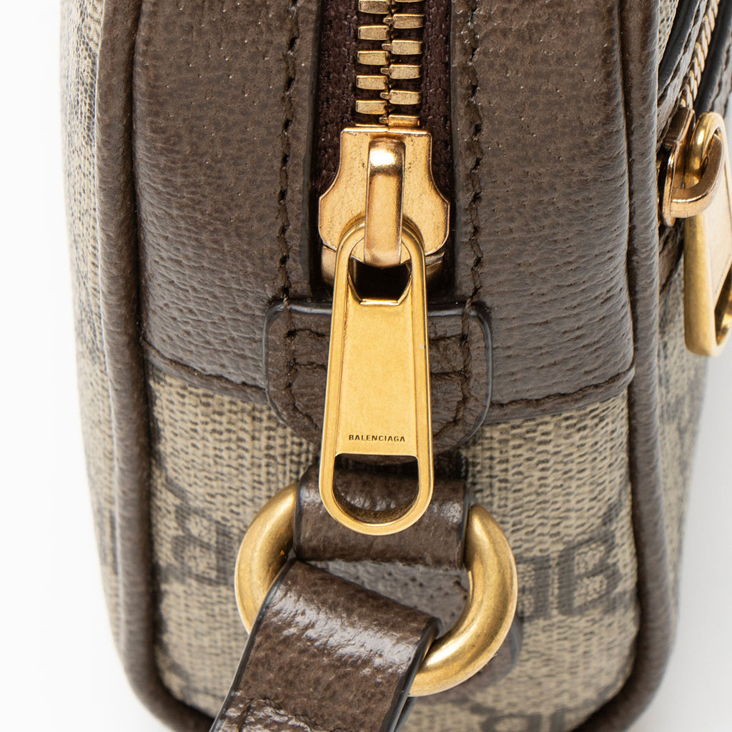 Balenciaga x Gucci BB Supreme Ophidia The Hacker Project Mini Shoulder Bag