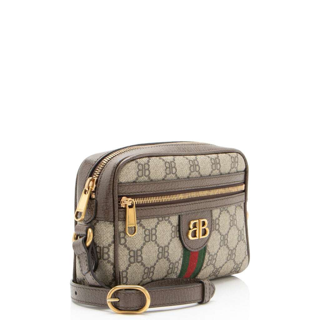 Balenciaga x Gucci BB Supreme Ophidia The Hacker Project Mini Shoulder Bag