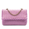 Bottega Veneta Baby Nappa Intrecciato Olimpia Crossbody
