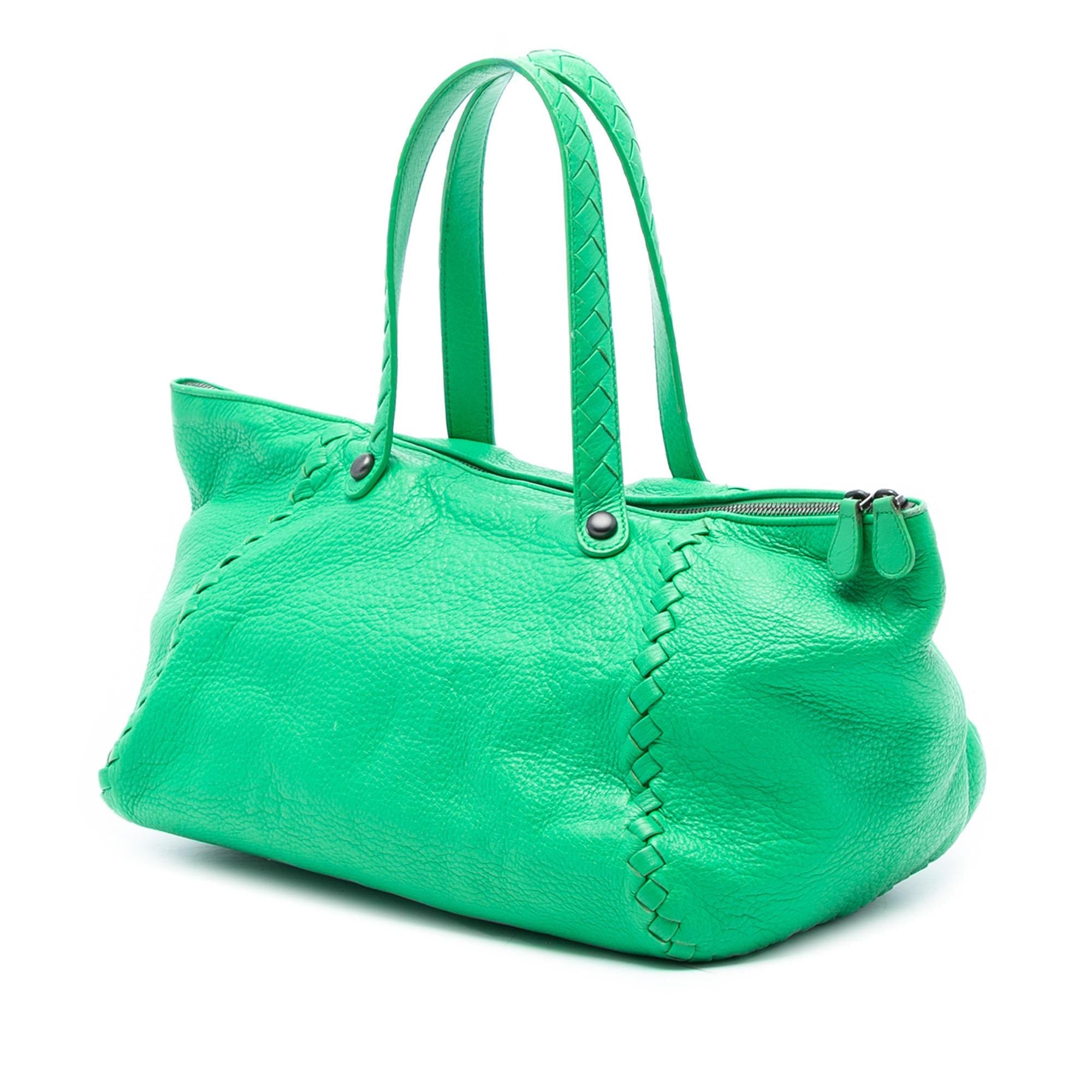 Bottega Veneta Intrecciato Trimmed Cervo Tote
