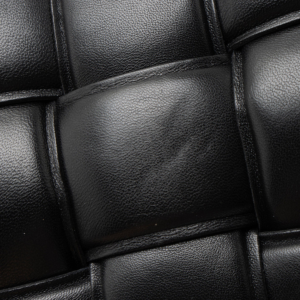 Bottega Veneta Lambskin Cassette Chain Maxi Shoulder Bag
