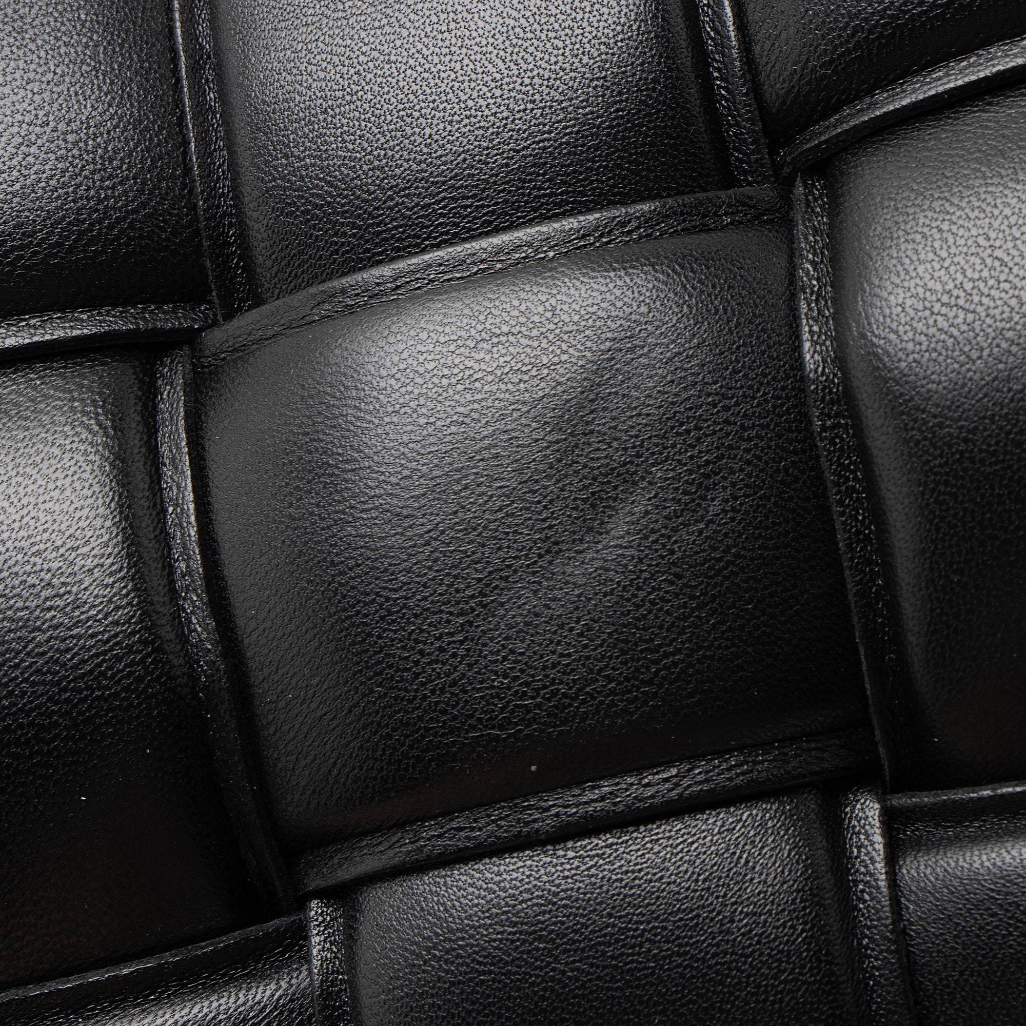 Bottega Veneta Lambskin Cassette Chain Maxi Shoulder Bag