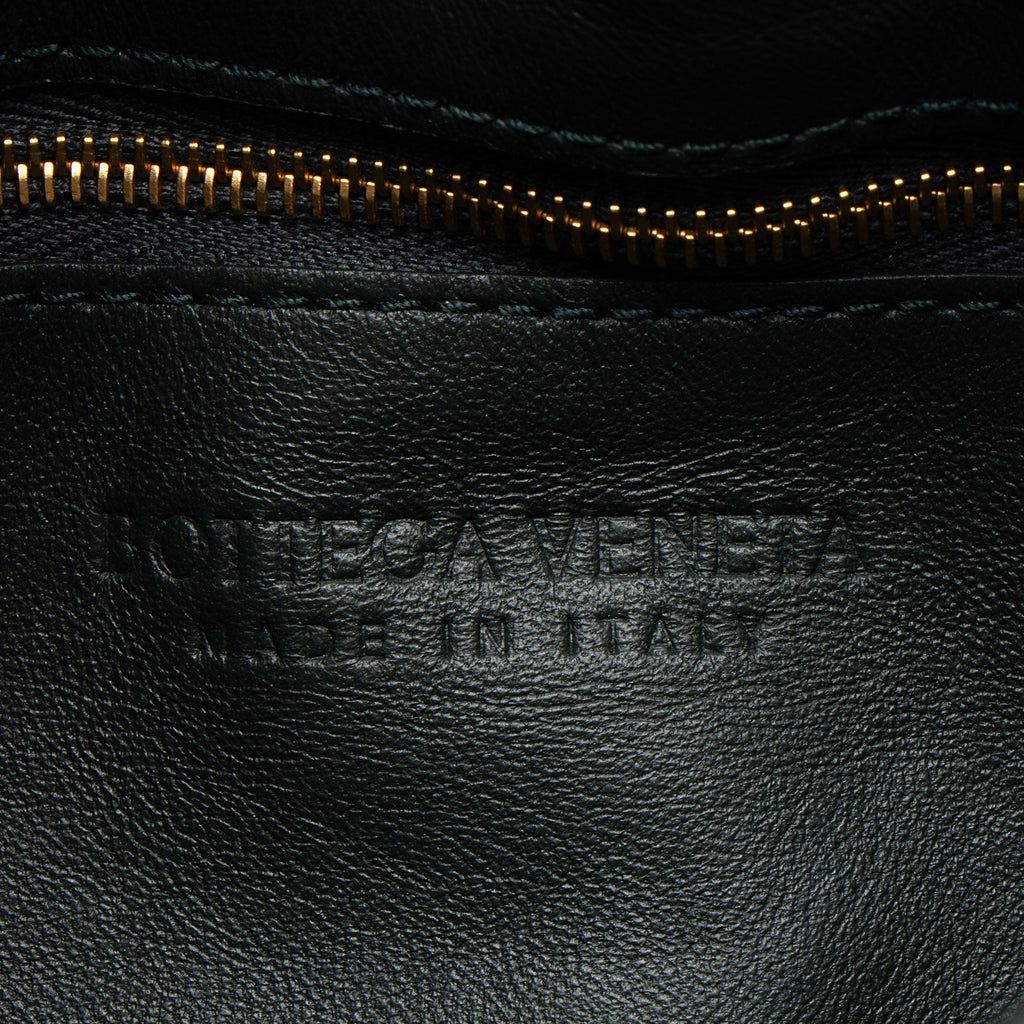Bottega Veneta Lambskin Cassette Chain Maxi Shoulder Bag