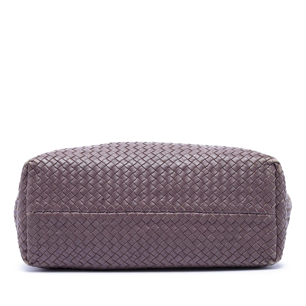 Bottega Veneta Limited Edition Medium Lambskin Intreccio Cabat Tote