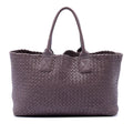 Bottega Veneta Limited Edition Medium Lambskin Intreccio Cabat Tote