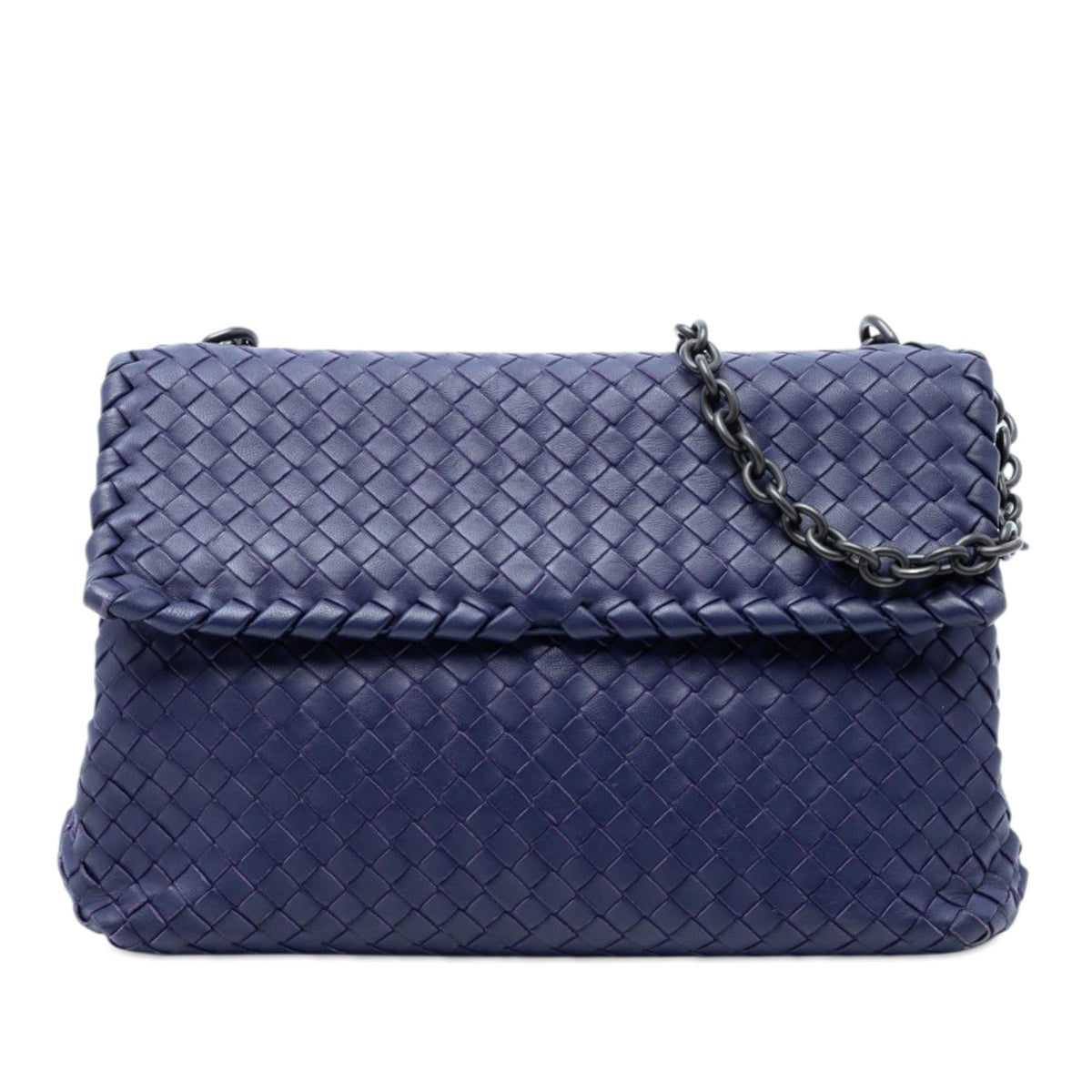 Bottega Veneta Medium Nappa Intrecciato Olimpia Shoulder Bag