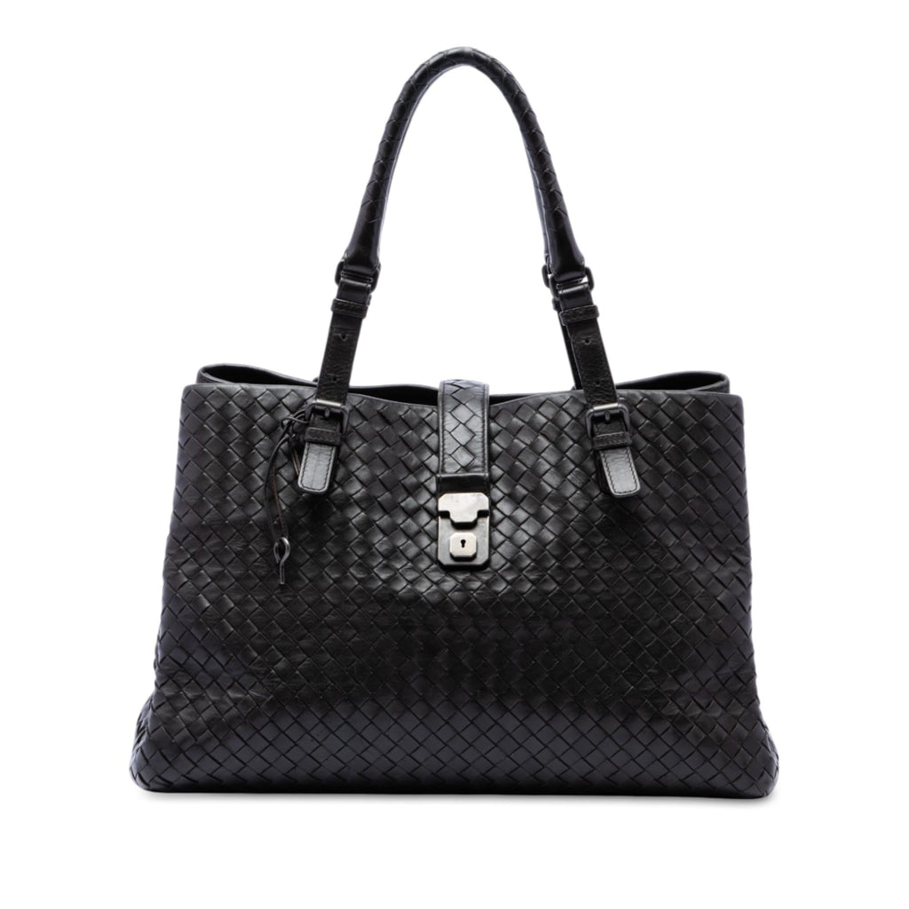 Bottega Veneta Medium Nappa Intrecciato Roma Tote