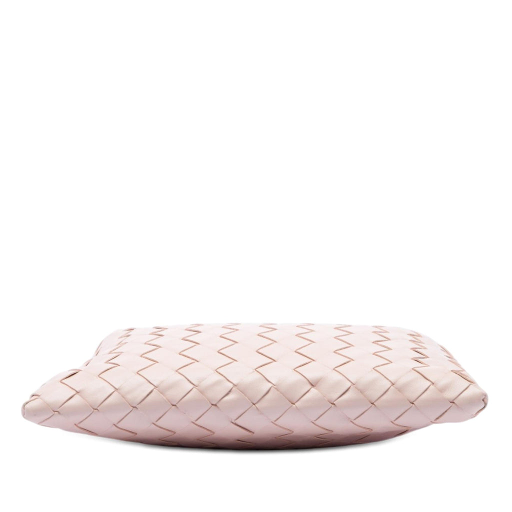 Bottega Veneta Mini Calfskin Intrecciato Hop Satchel