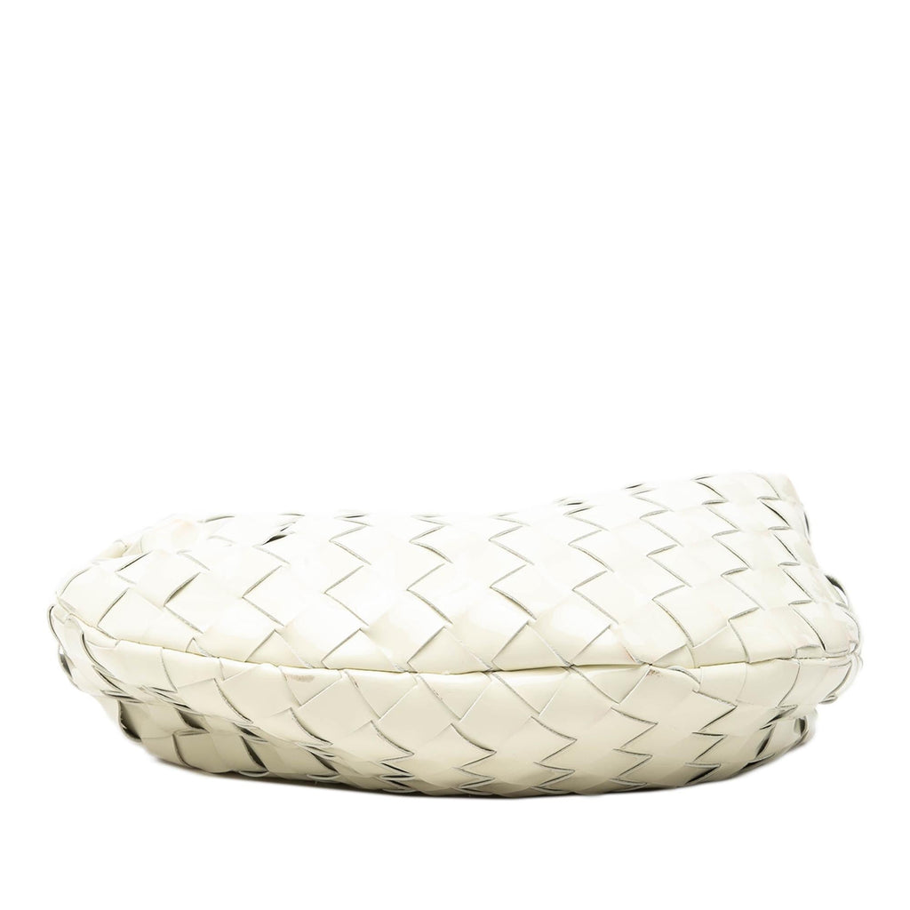 Bottega Veneta Mini Patent Intrecciato Jodie