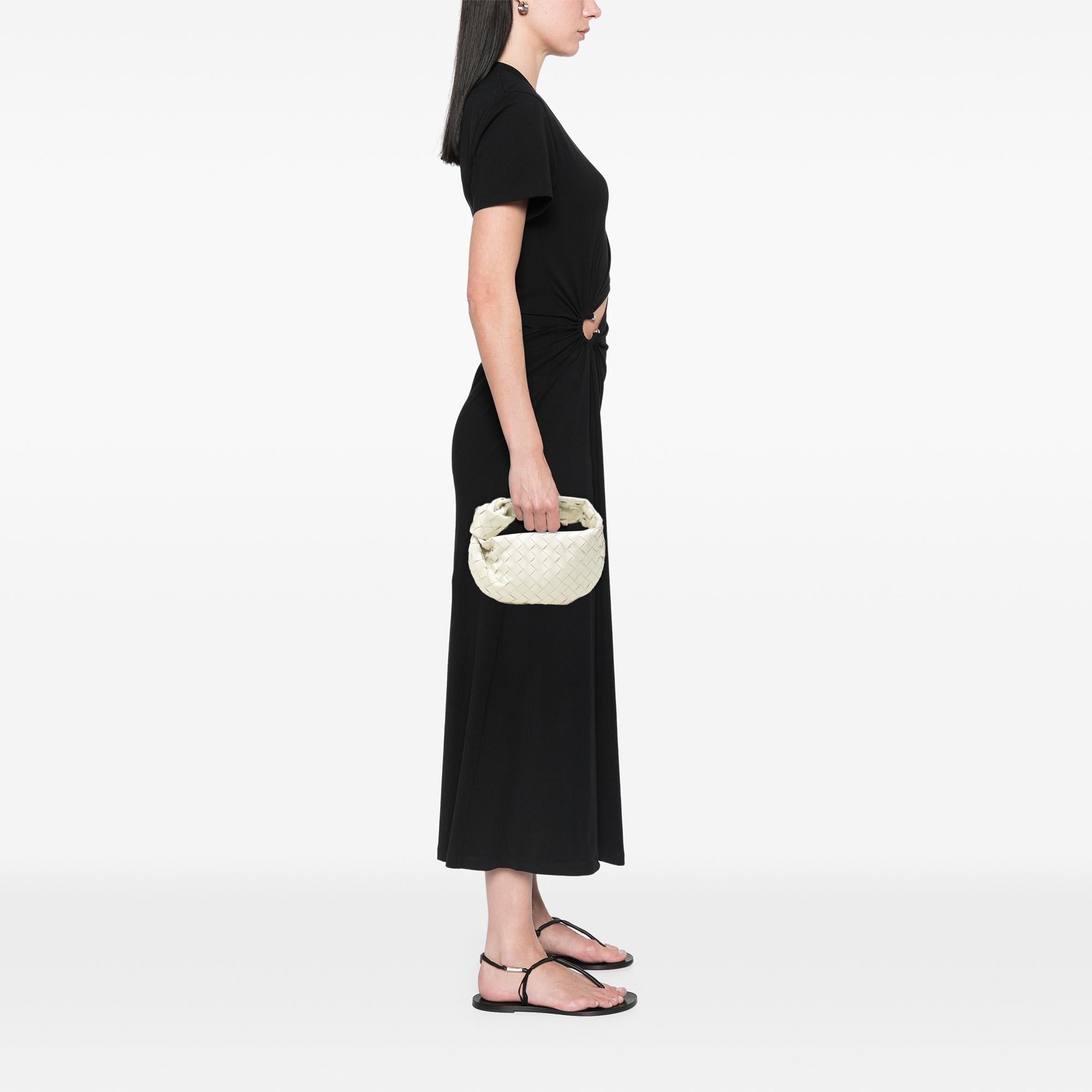 Bottega Veneta Mini Patent Intrecciato Jodie
