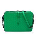 Bottega Veneta Nappa Intrecciato Belt Flap Camera Bag