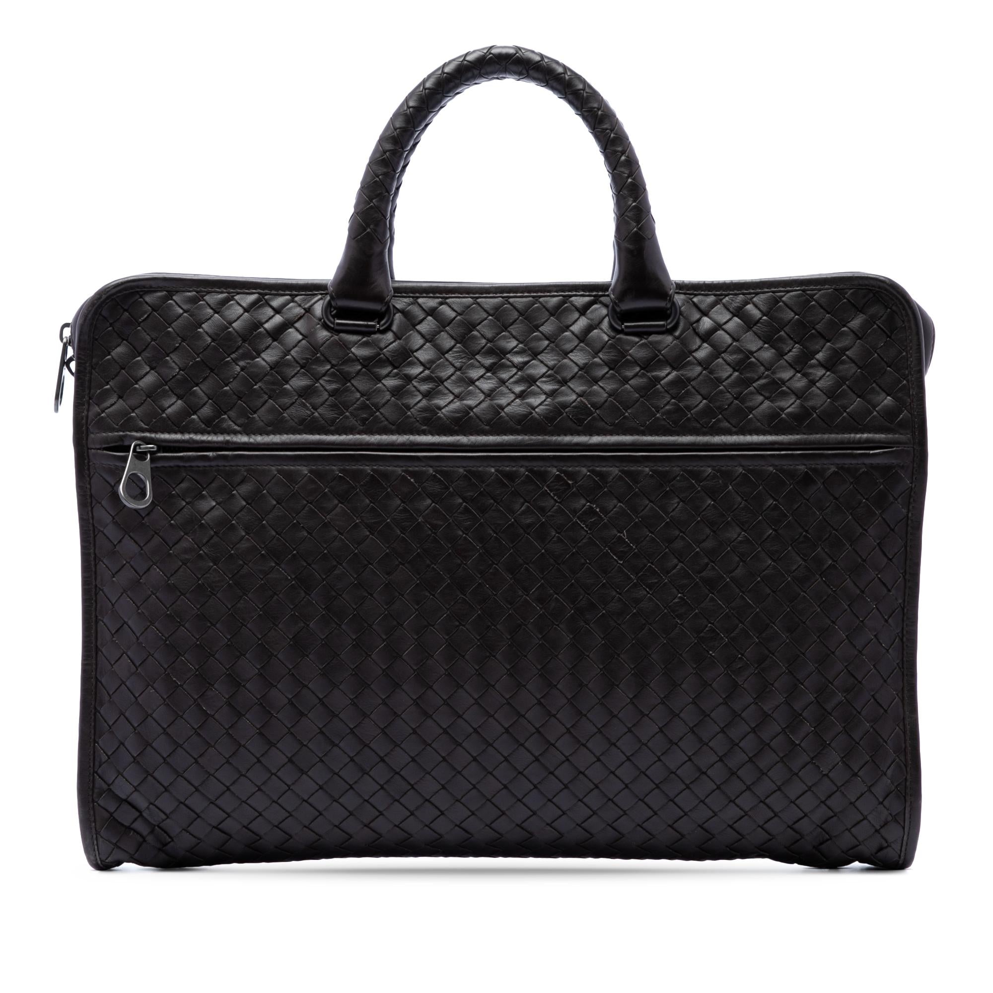 Bottega Veneta Nappa Intrecciato Business Bag