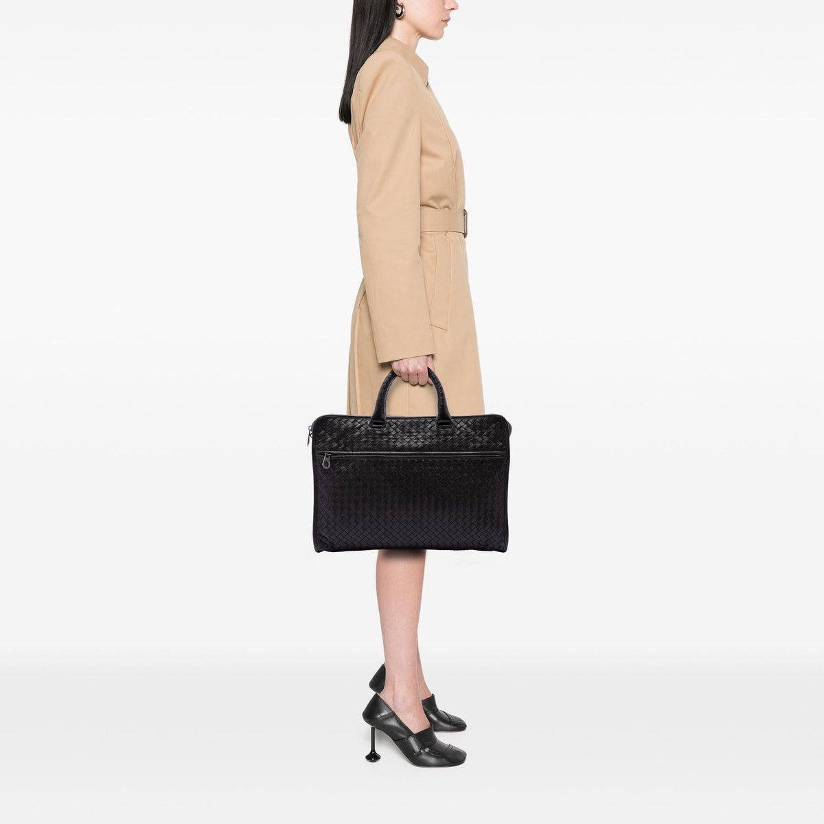 Bottega Veneta Nappa Intrecciato Business Bag