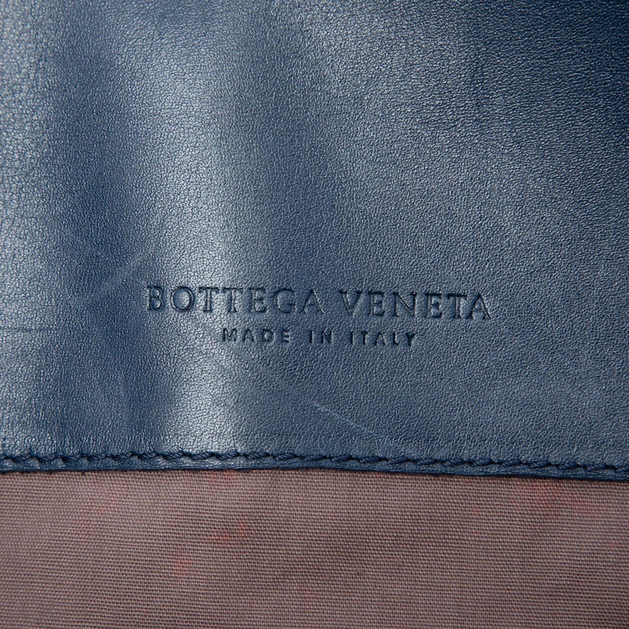 Bottega Veneta Nappa Intrecciato Flap Crossbody