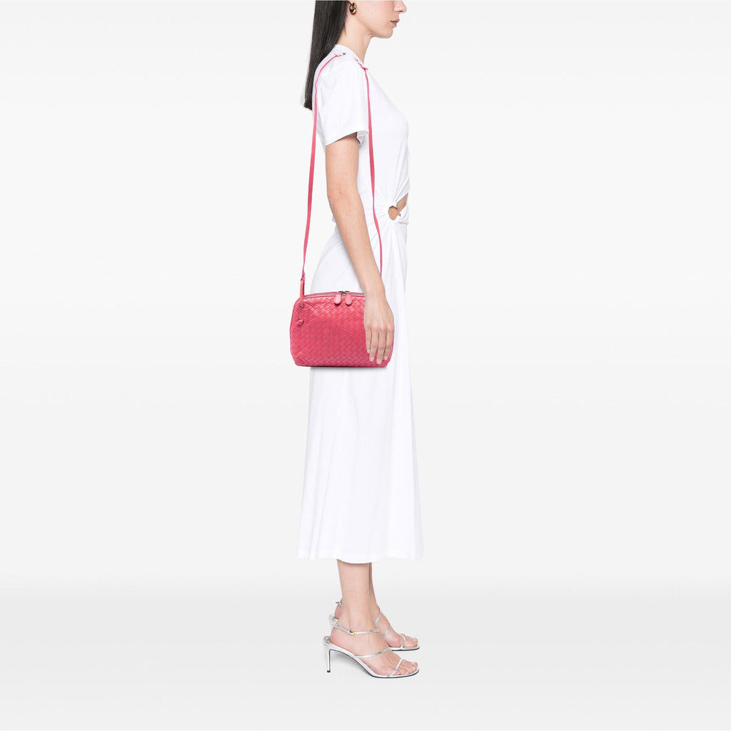 Bottega Veneta Nappa Intrecciato Nodini Crossbody