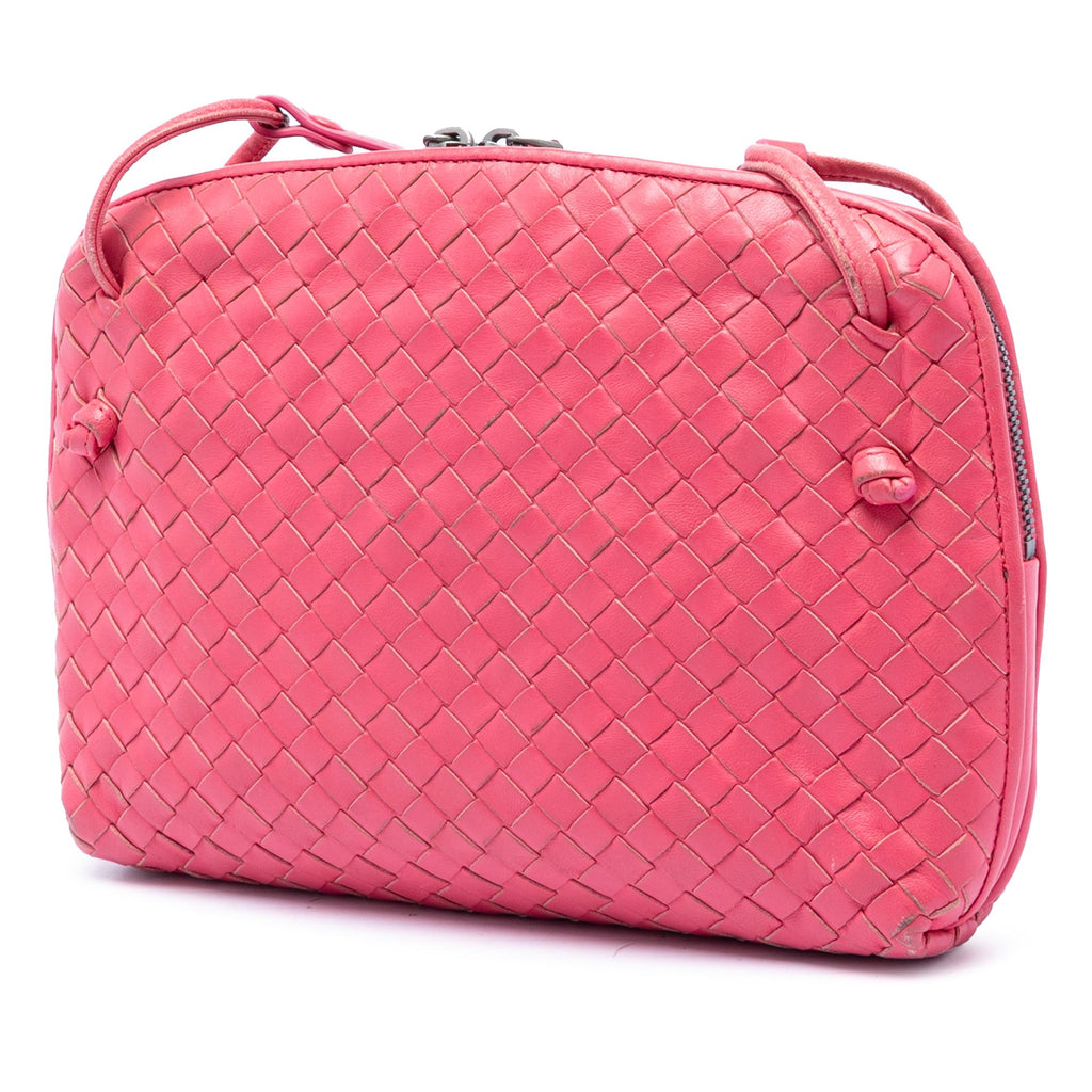 Bottega Veneta Nappa Intrecciato Nodini Crossbody
