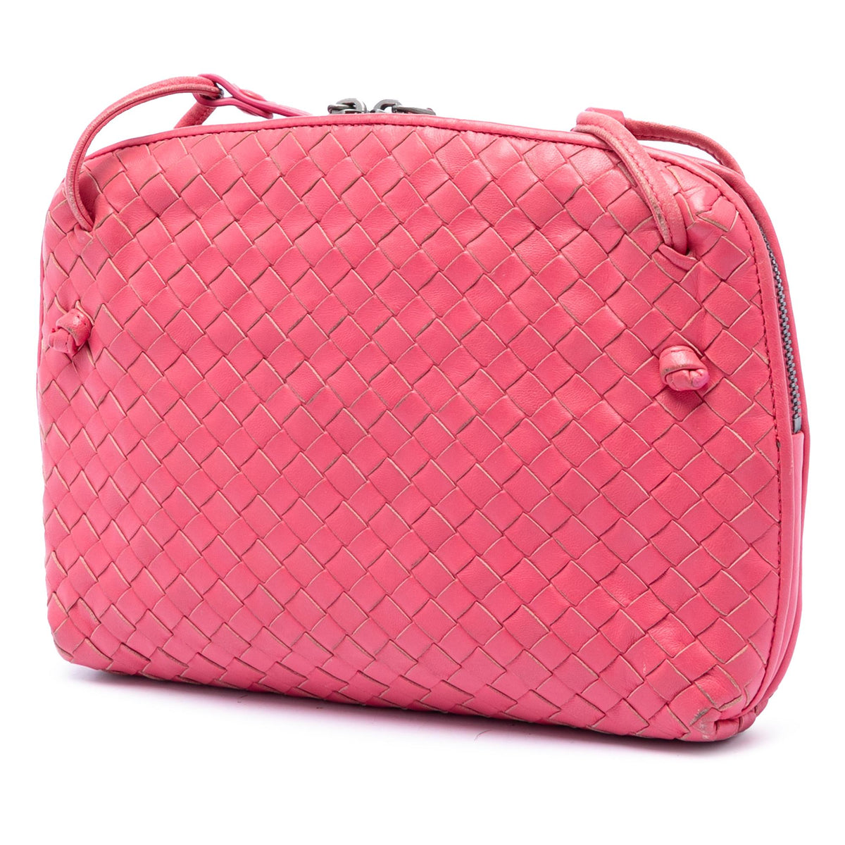 Bottega Veneta Nappa Intrecciato Nodini Crossbody