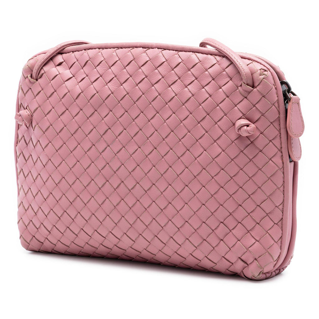 Bottega Veneta Nappa Intrecciato Nodini Crossbody