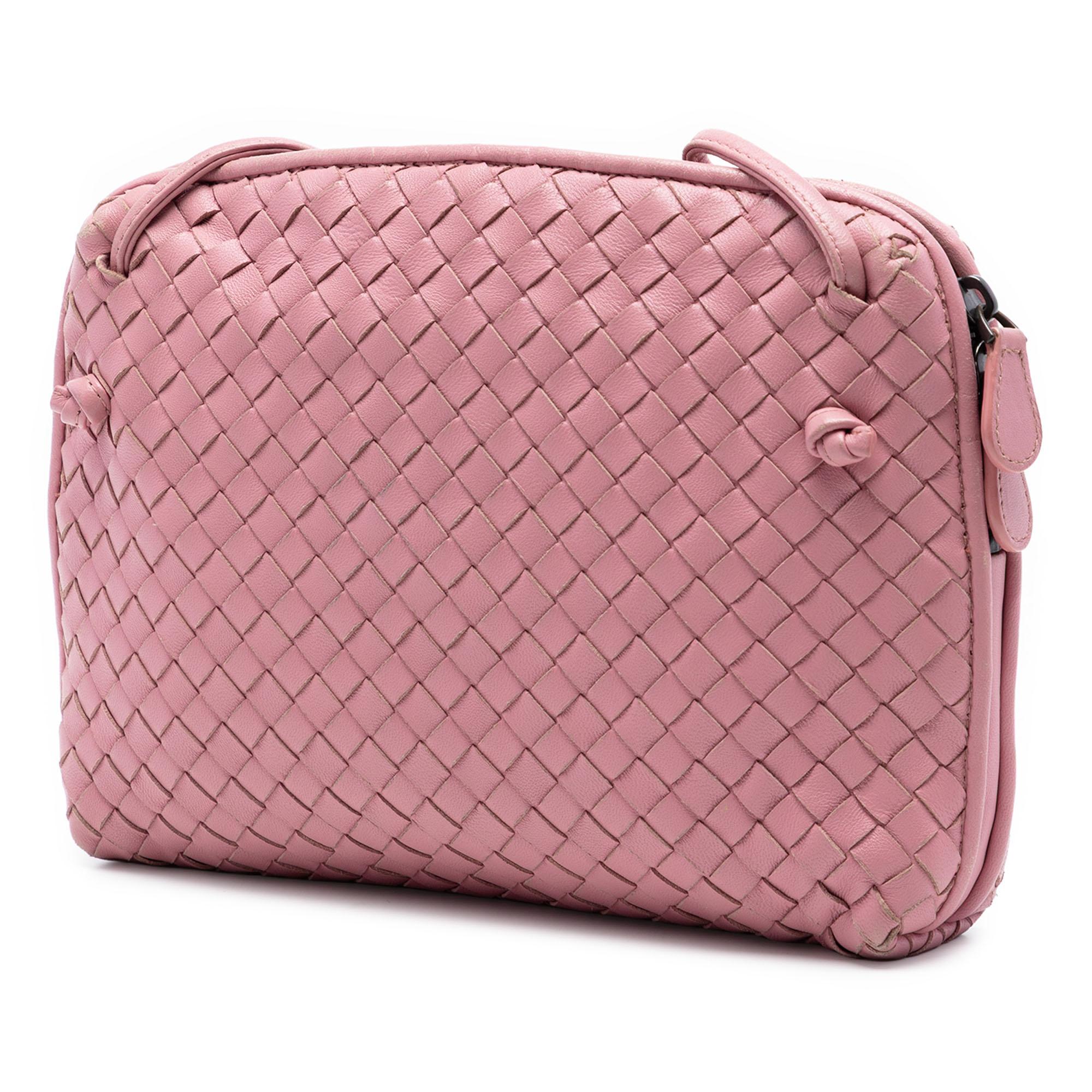 Bottega Veneta Nappa Intrecciato Nodini Crossbody