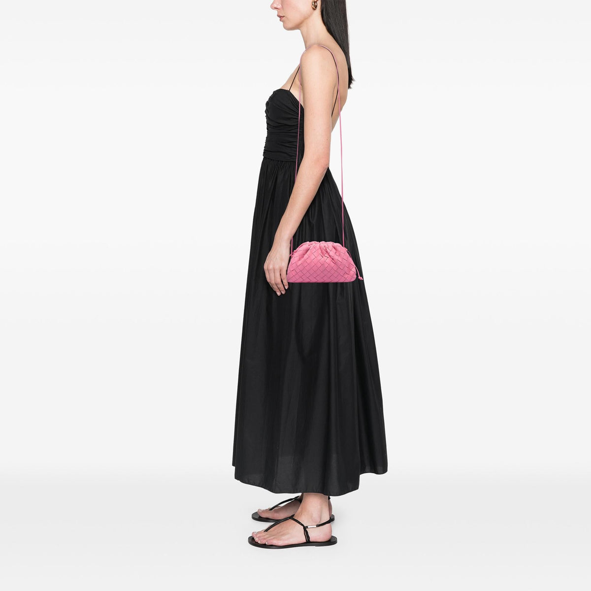 Bottega Veneta Nappa Intrecciato The Mini Pouch Crossbody