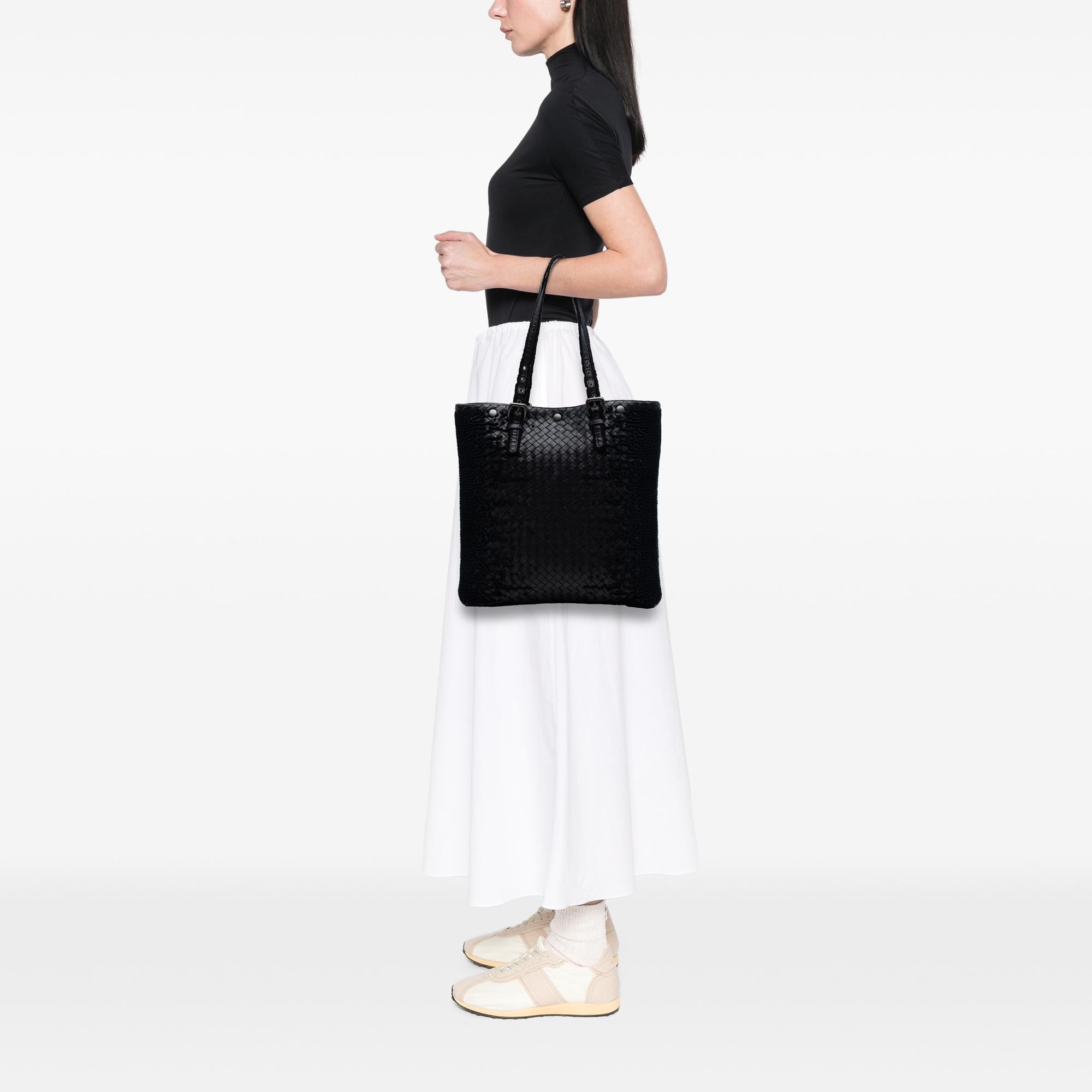 Bottega Veneta Nappa Intrecciato Tuffetage Tote