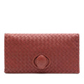 Bottega Veneta Nappa Intrecciato Turn Lock Clutch