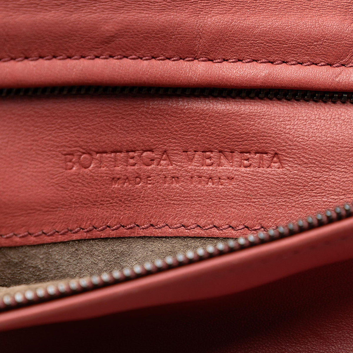 Bottega Veneta Nappa Intrecciato Turn Lock Clutch