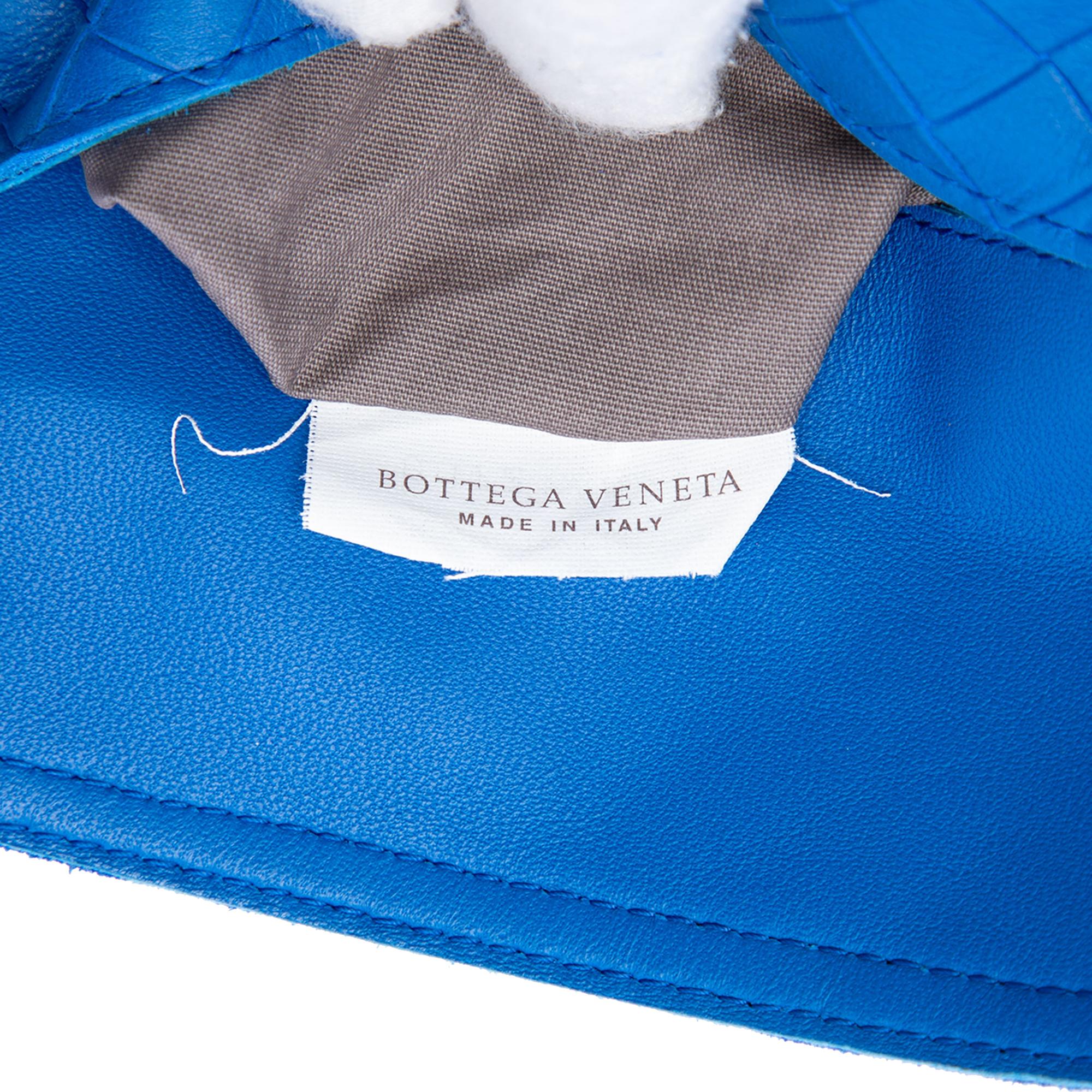 Bottega Veneta Small Calfskin Intrecciomirage Embossed Butterfly Chain Crossbody