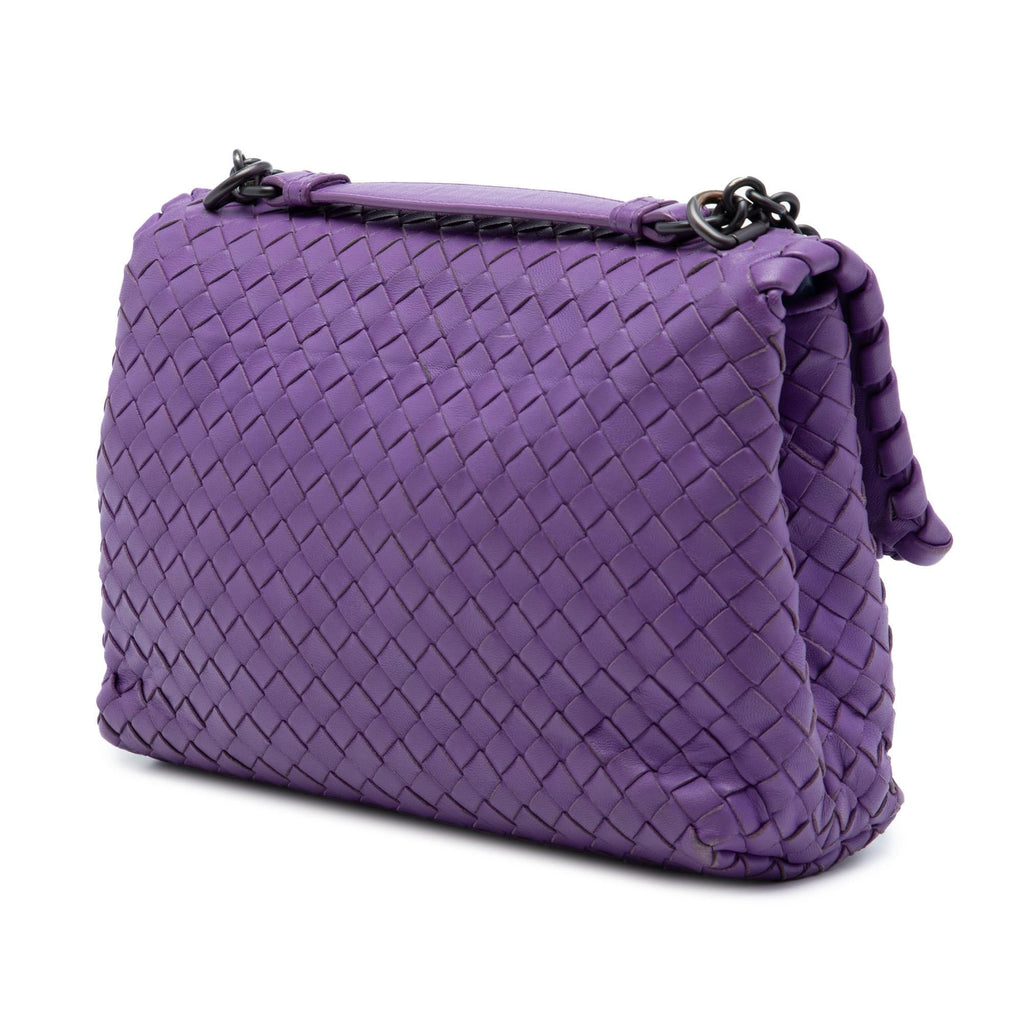 Bottega Veneta Small Nappa Intrecciato Olimpia Crossbody
