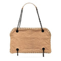 Bottega Veneta Textured Leather Whipstitch Duo Shoulder Bag