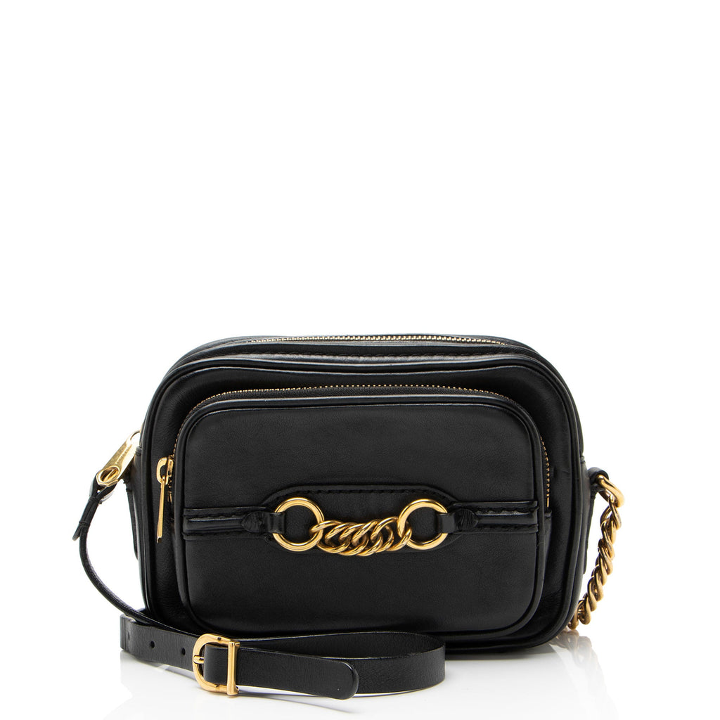 Burberry Leather Link Camera Bag