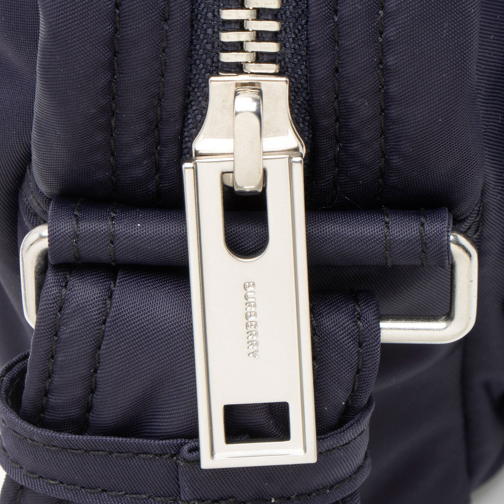 Burberry Nylon Logo Zip Messenger