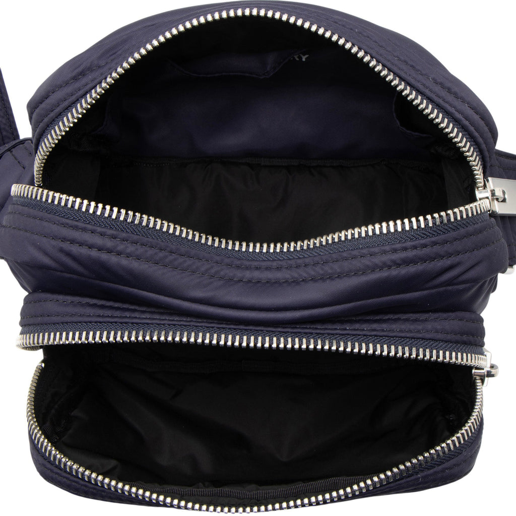 Burberry Nylon Logo Zip Messenger