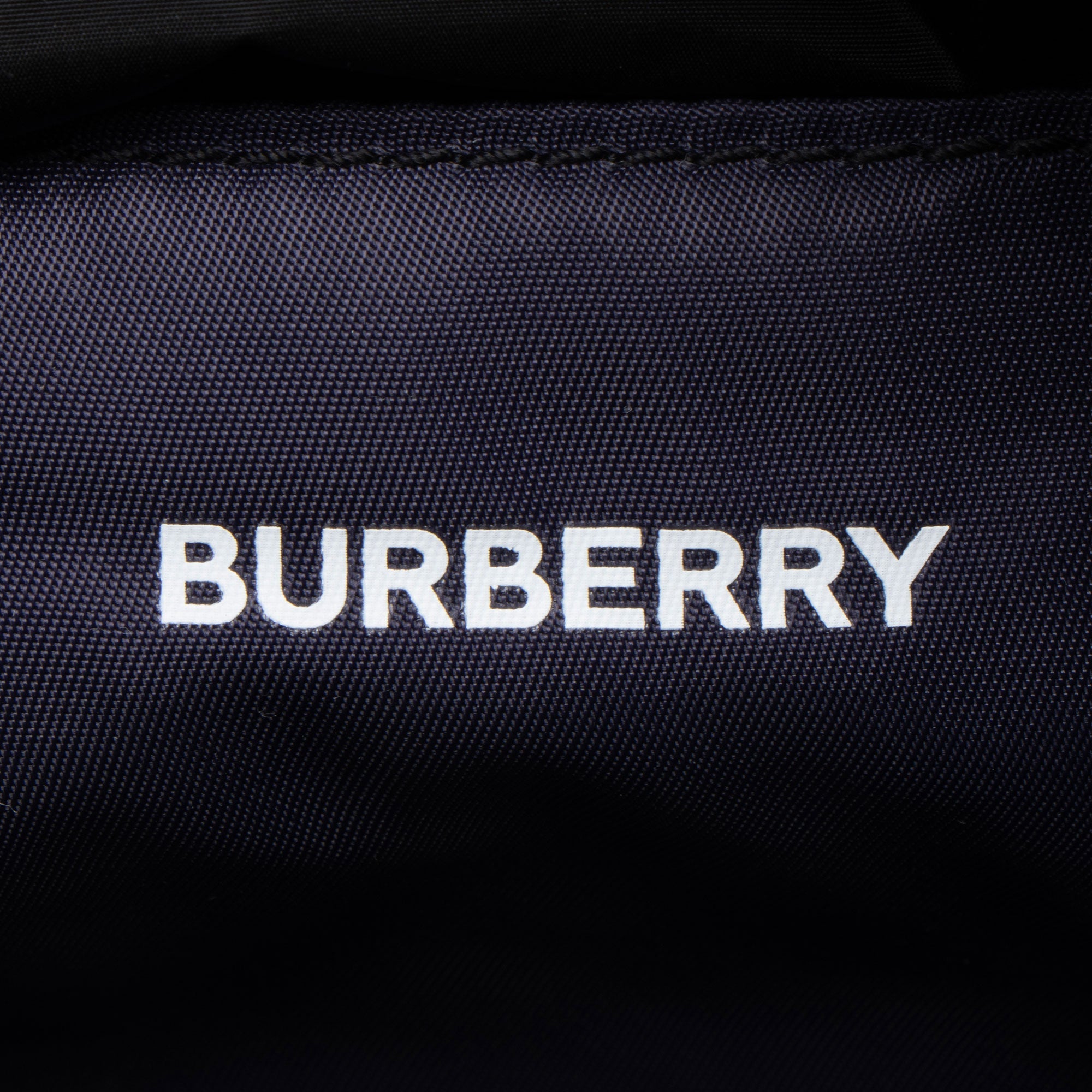 Burberry Nylon Logo Zip Messenger