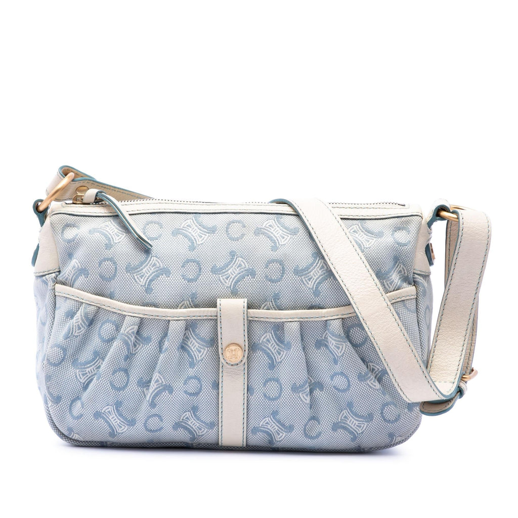 Celine C Macadam Canvas Crossbody