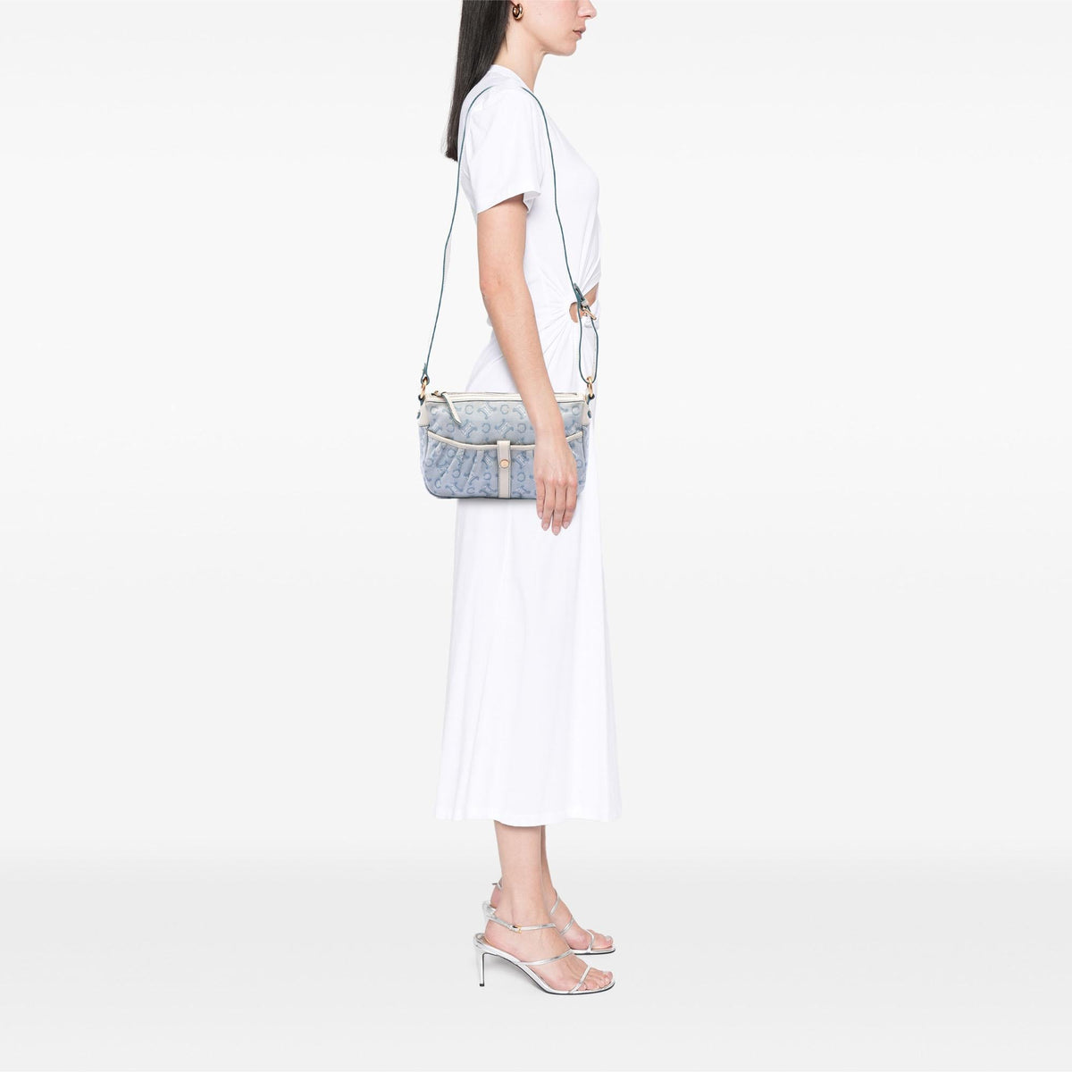 Celine C Macadam Canvas Crossbody