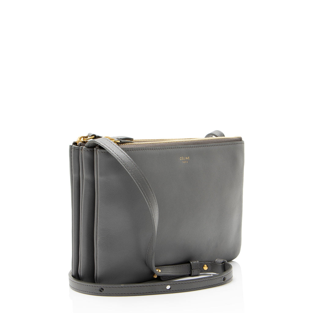 Celine Lambskin Trio Small Crossbody