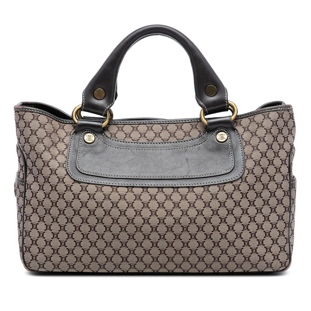 Celine Macadam Canvas Boogie Handbag