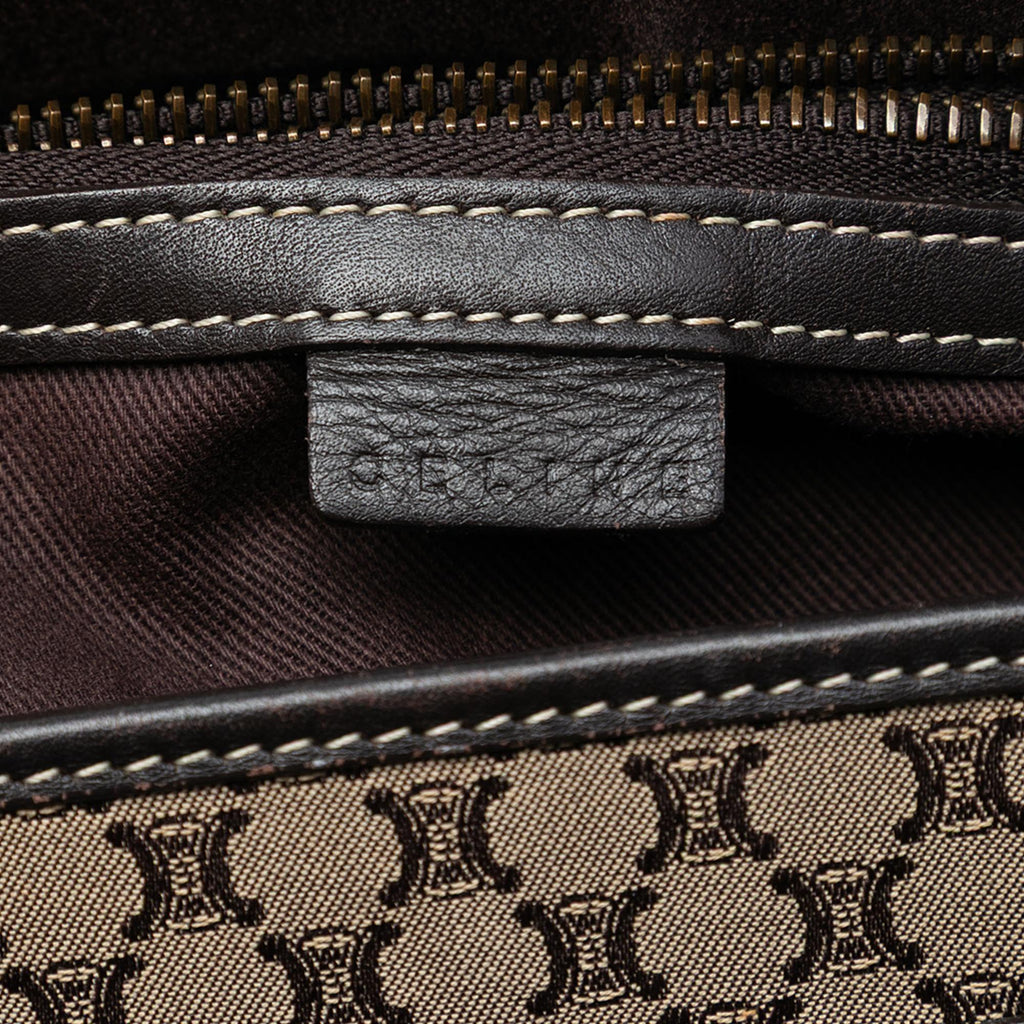 Celine Macadam Canvas Boogie Handbag