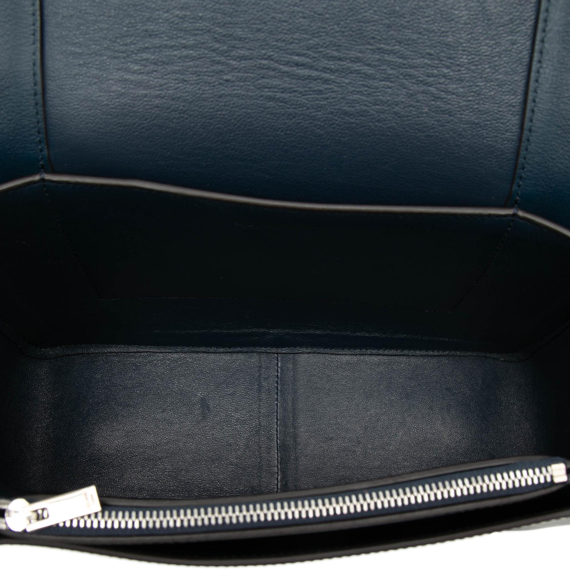 Celine Medium Shiny Smooth Calfskin Frame Shoulder Bag