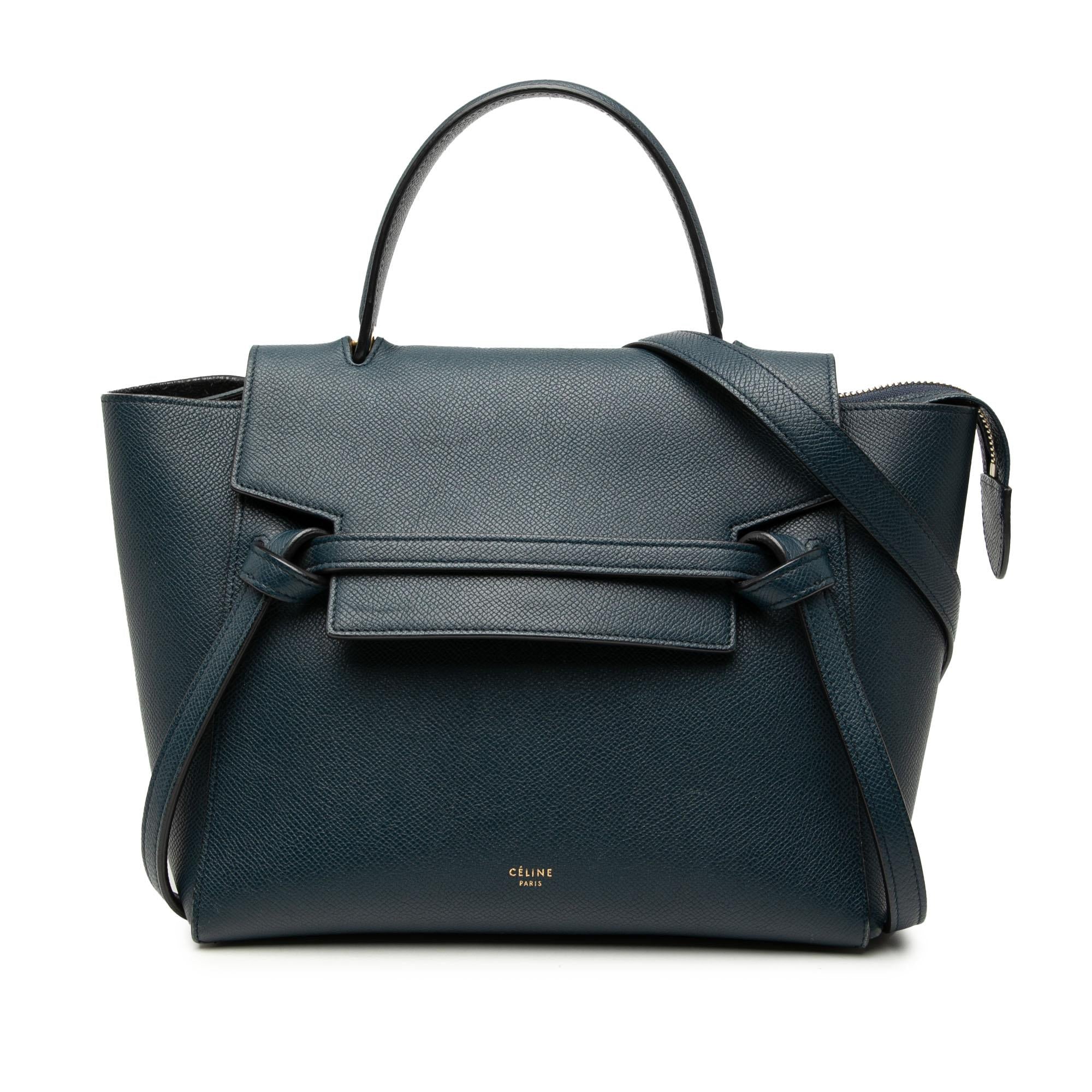 Celine Micro Grained Calfskin Belt Bag