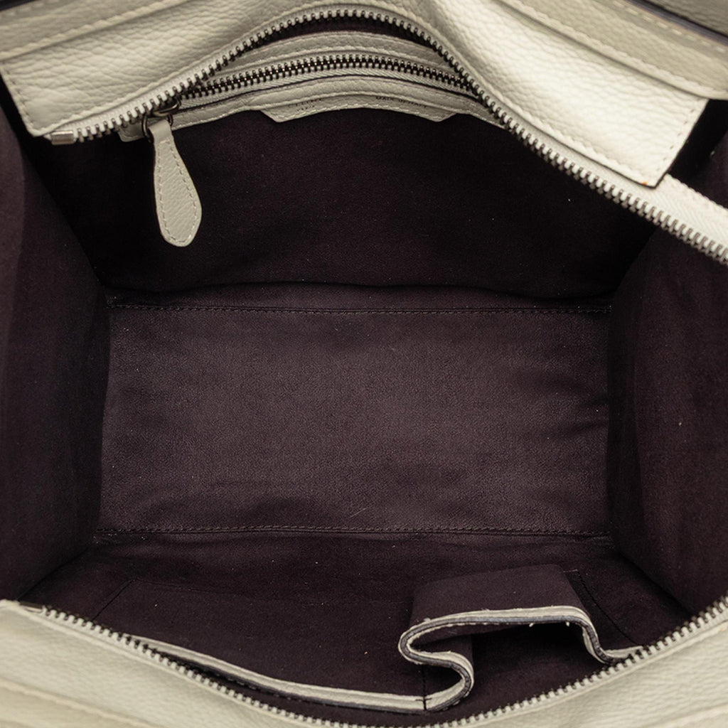 Celine Micro Leather Luggage Tote