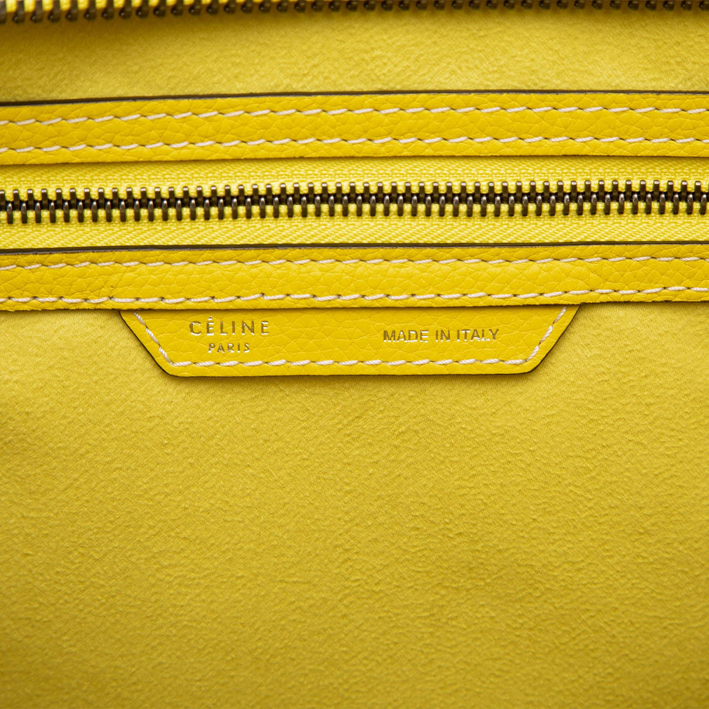 Celine Mini Calfskin Luggage Tote