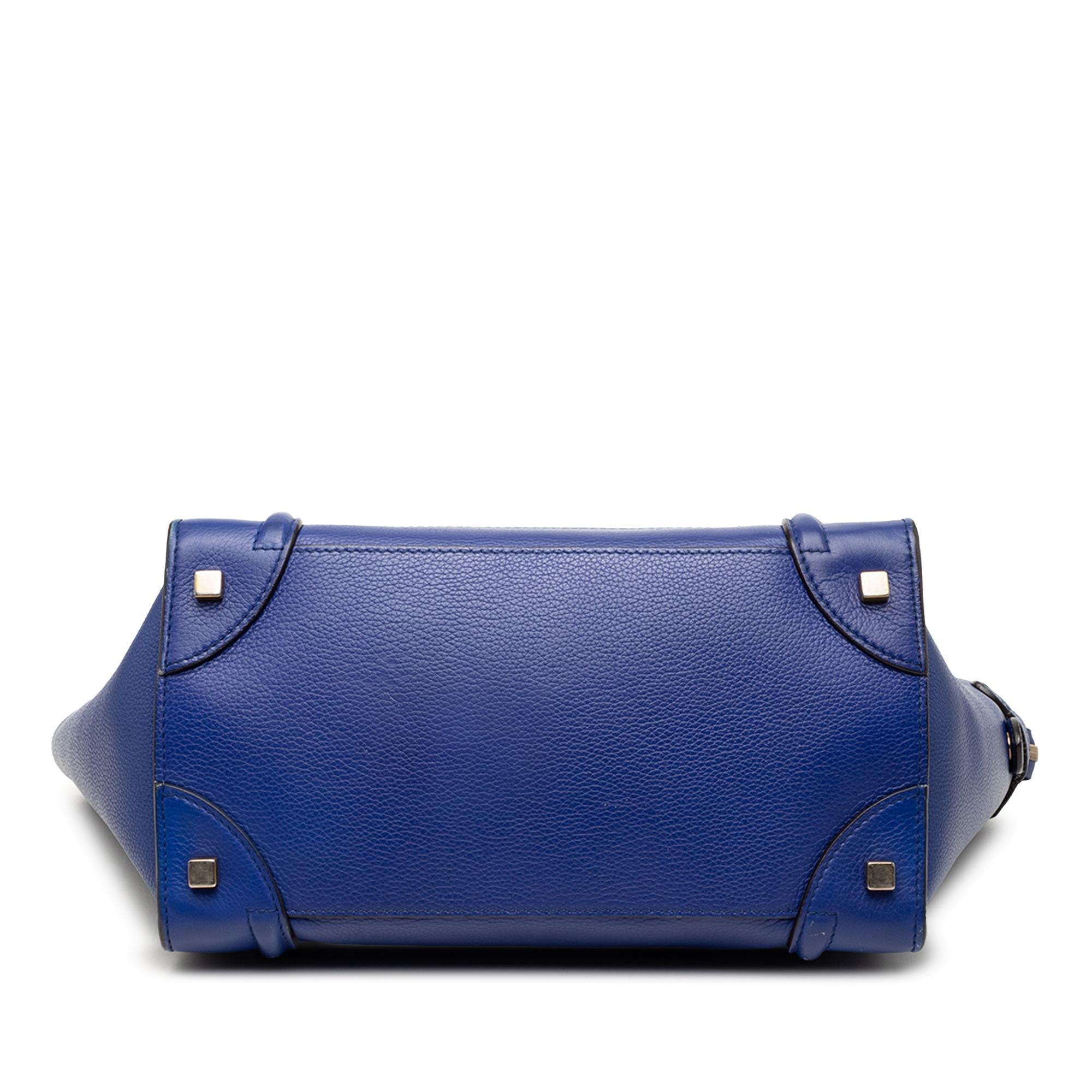 Celine Mini Calfskin Luggage Tote