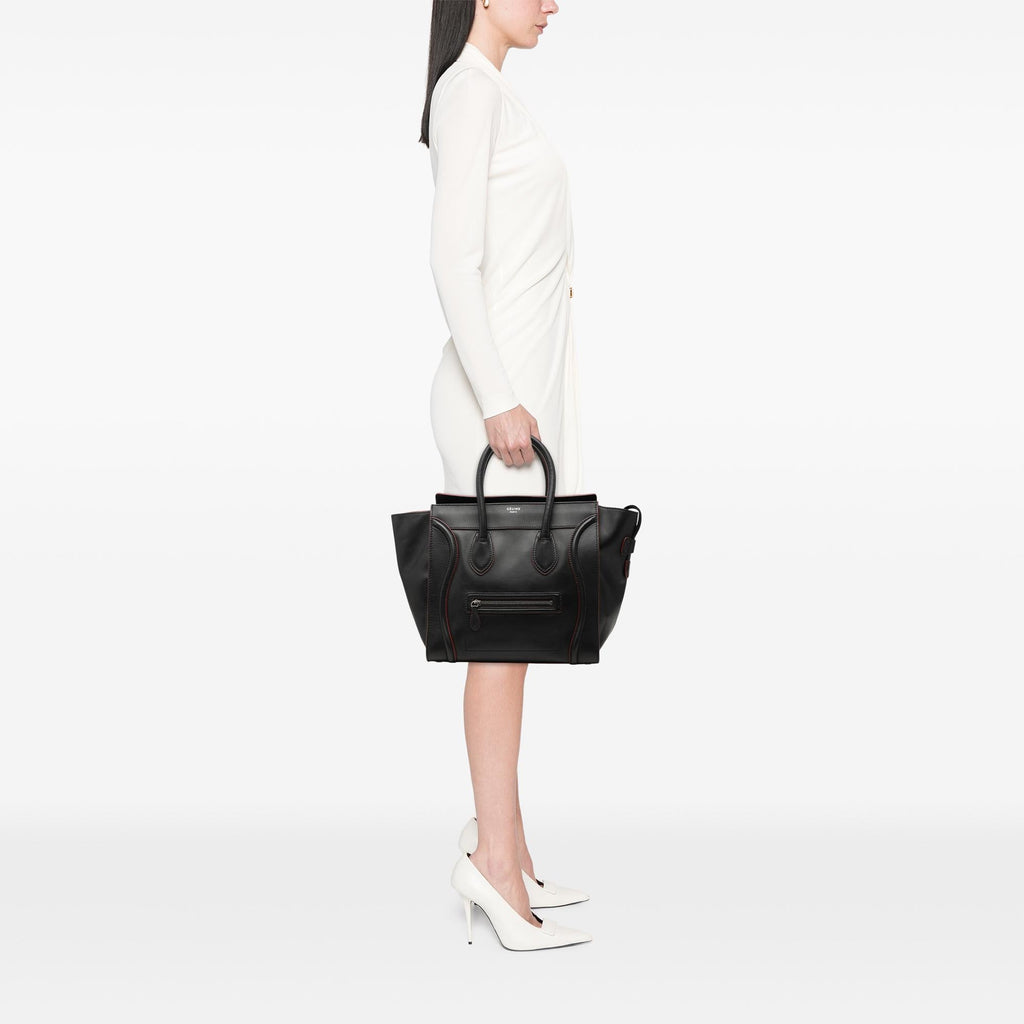Celine Mini Calfskin Luggage Tote