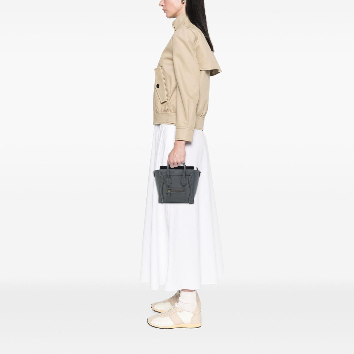 Celine Nano Grained Calfskin Luggage Tote