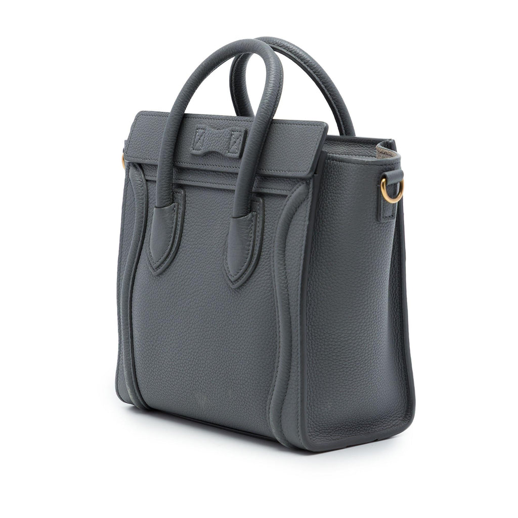 Celine Nano Grained Calfskin Luggage Tote