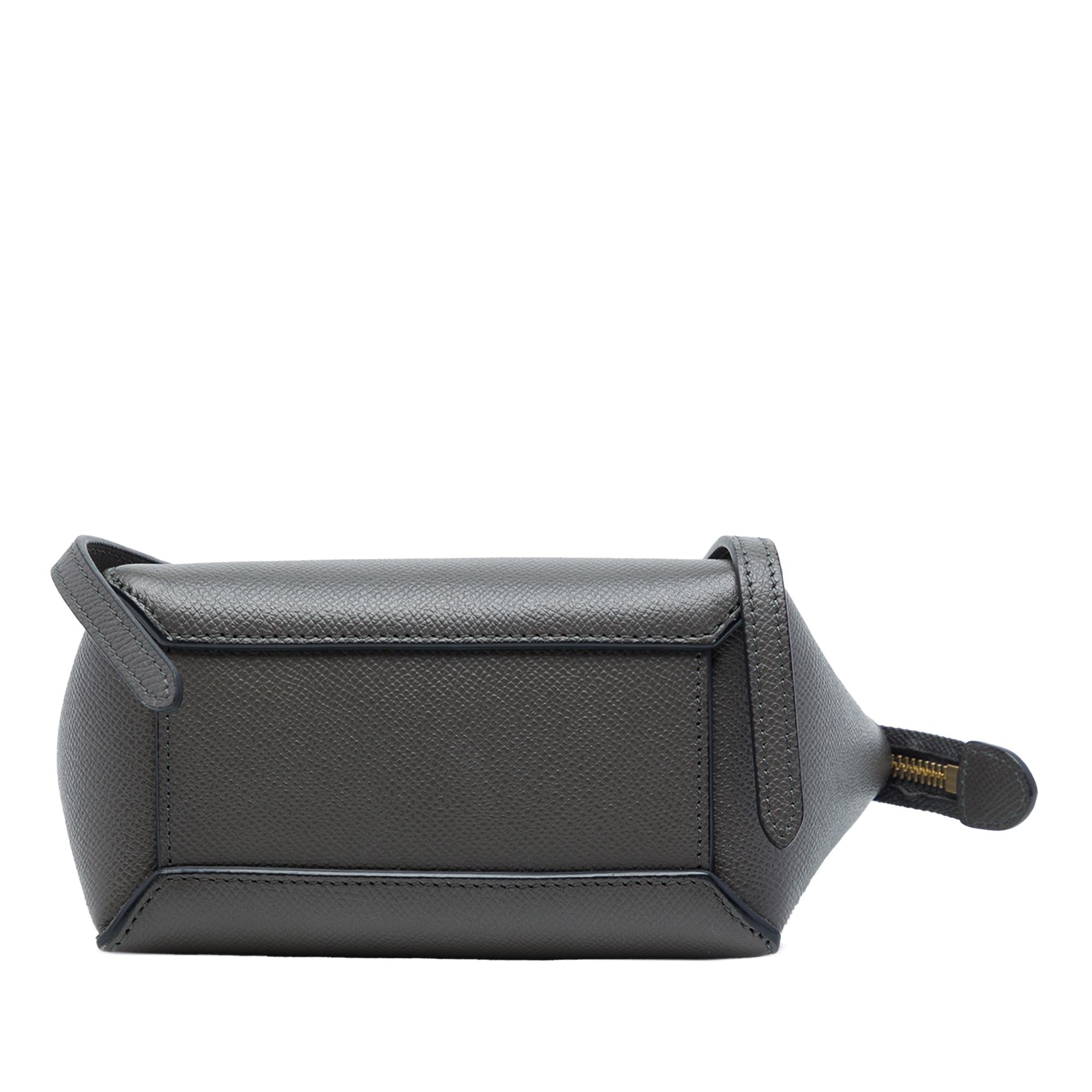 Celine Pico Grained Calfskin Belt Bag