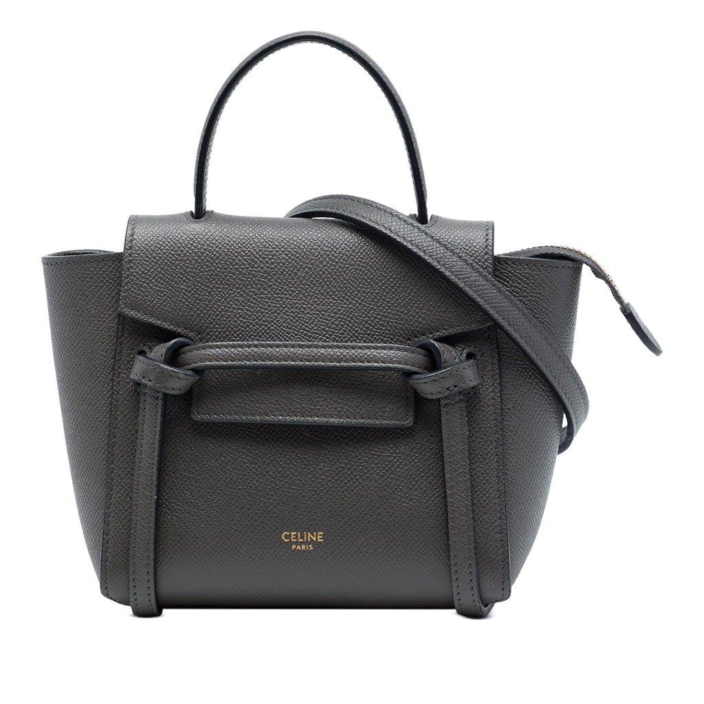 Celine Pico Grained Calfskin Belt Bag
