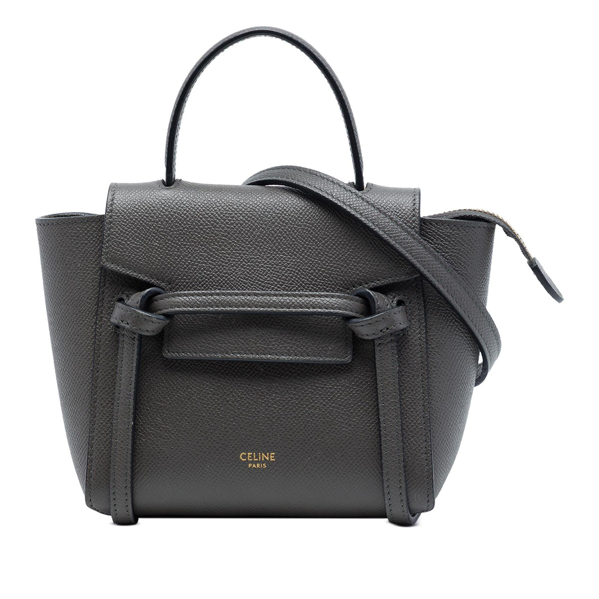 Celine Pico Grained Calfskin Belt Bag